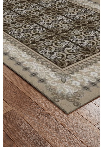 Kaymaz Taban, Makinada Yıkanabilir, Dijital Baskılı, Modern Halı