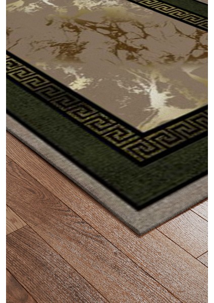 Kaymaz Taban, Makinada Yıkanabilir, Dijital Baskılı, Modern Halı