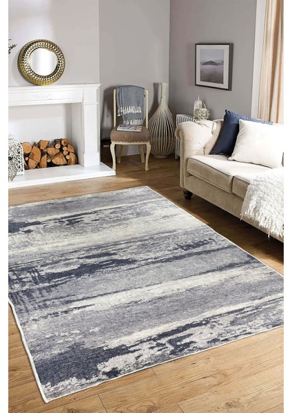 Dijital Kaymaz Yıkanabilir Modern Çizgili Salon Halısı Mutfak Halısı Balkon Halısı Ev Dekor Ş5214