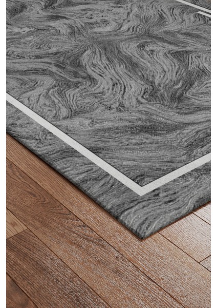 Kaymaz Deri Taban, Makinada Yıkanabilir, Dijital Baskılı, Modern Halı fiyatları