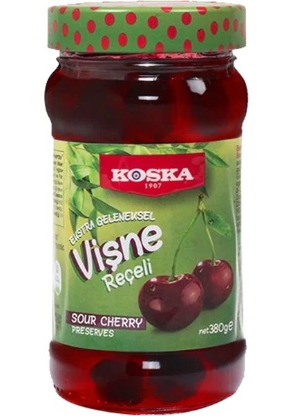 Vişne Reçeli 380 gr Ekstra Geleneksel x 3 Adet