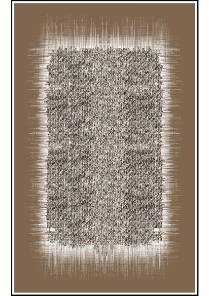 Kaymaz Taban, Makinada Yıkanabilir, Dijital Baskılı, Modern Halı