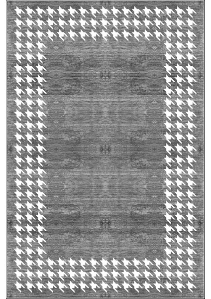 Kaymaz Taban, Makinada Yıkanabilir, Dijital Baskılı, Modern Halı