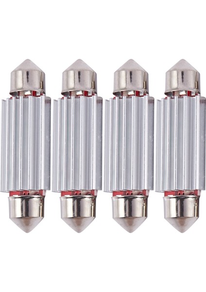 Süper Parlak Hatasız 6-Smd 3030 Yonga Seti 41MM Lambalar(4'lü Paket) (Yurt Dışından)
