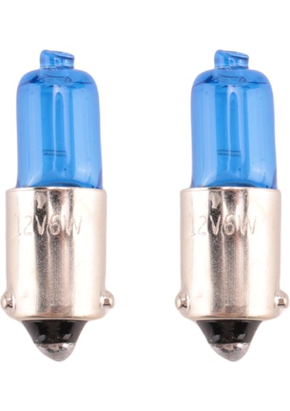 2x H6W BAX9S 6W Beyaz Xenon Araba Yan Işaretleyici Park Lambası 12V 5000K (Yurt Dışından)