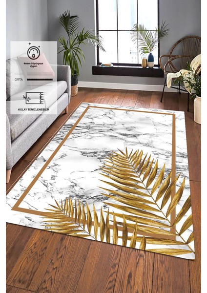 Dijital Baskı Kaymaz Tabanlı Yıkanabilir Salon Halısı Mutfak Halısı Koridor Halısı