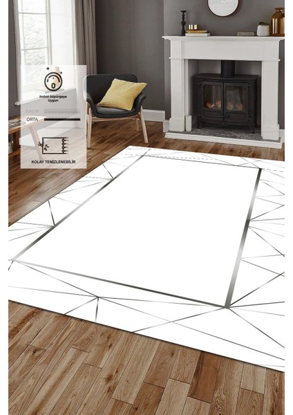 Dijital Baskı Kaymaz Tabanlı Yıkanabilir Salon Halısı Mutfak Halısı Koridor Halısı