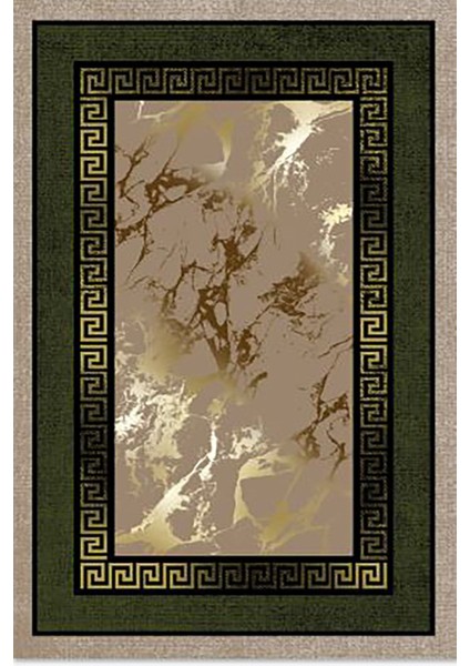Kaymaz Taban, Makinada Yıkanabilir, Dijital Baskılı, Modern Halı