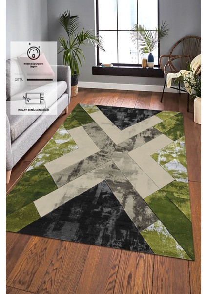 Dijital Baskı Kaymaz Tabanlı Yıkanabilir Salon Halısı Mutfak Halısı Koridor Halısı