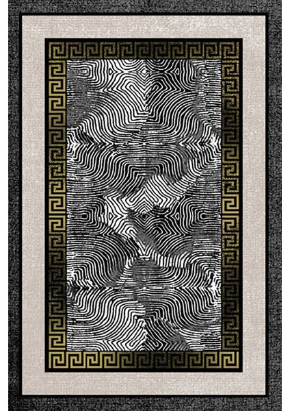 Kaymaz Taban, Makinada Yıkanabilir, Dijital Baskılı, Modern Halı