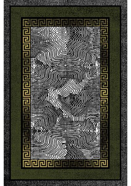 Kaymaz Taban, Makinada Yıkanabilir, Dijital Baskılı, Modern Halı