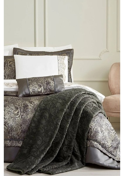 Ceyiz Seti Çift Kişilik 11 Parça Wınd Antrasit