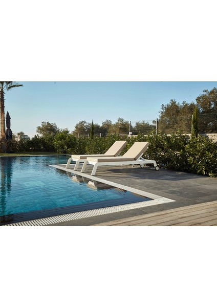 Lora Alüminyum Şezlong - Antrasit - 1 Adet fiyatları