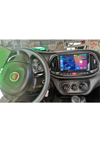 Fiat Doblo 2015-2022 Arası-9'' Hd Android 2gb Ram 32GB-WİFİ-KABLOSUZ Carplay-Bt-Fm-Mp3-Mp4-Hd Kameralı Multimedya-Teknik Destekli