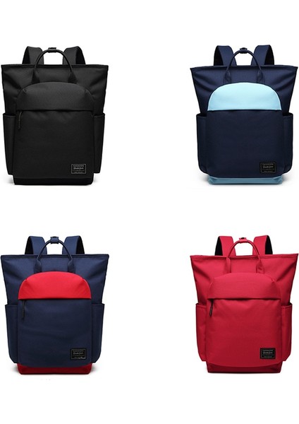 Moda Rahat Sırt Çantası Uni Trend Erkekler ve Kadınlar Sırt Çantası Basit Günlük Çanta Çok Fonksiyonlu Büyük Kapasiteli Çanta Hafif Siyah (Yurt Dışından) fiyatları