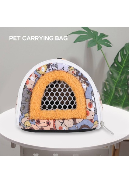 Taşınabilir Küçük Hayvanlar Kirpi Hamster Taşıma Çantası Açık Seyahat Gine Domuz Sıçan Chinchillas Küçük Hayvan Taşıyıcı Için Taşıma Kılıfı Çanta (Yurt Dışından)