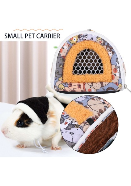 Taşınabilir Küçük Hayvanlar Kirpi Hamster Taşıma Çantası Açık Seyahat Gine Domuz Sıçan Chinchillas Küçük Hayvan Taşıyıcı Için Taşıma Kılıfı Çanta (Yurt Dışından)
