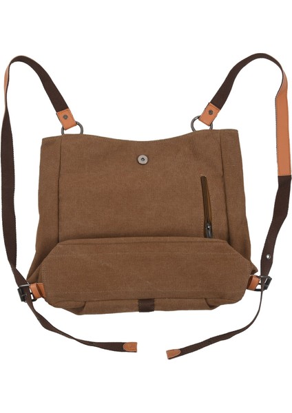 Gündelik Kanvas Çok Fonksiyonlu Messenger Çanta (Kahve) (Yurt Dışından) indirimleri