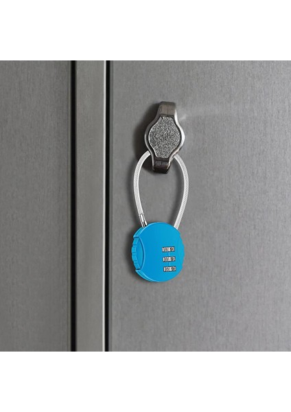 2 Paket Şifreli Kilit 3 Haneli Açık Su Geçirmez Asma Kilit Okul Spor Salonu Soyunma, Spor Soyunma, Çit, Alet Kutusu, Kapı (Yurt Dışından) modelleri