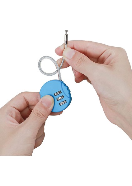 2 Paket Şifreli Kilit 3 Haneli Açık Su Geçirmez Asma Kilit Okul Spor Salonu Soyunma, Spor Soyunma, Çit, Alet Kutusu, Kapı (Yurt Dışından) fırsatları