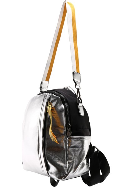 Hip-Hop Moda Gümüş Yansıtıcı Kadın Kişilik Trend Sırt Çantası Omuz Çantası (Yurt Dışından) fiyatları