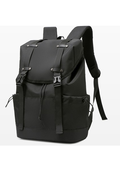Moda Spor Dizüstü Sırt Çantası Eğlence Iş Su Geçirmez Büyük Kapasiteli Sırt Çantası Seyahat Çantası Öğrenci Okul Çantası Siyah (Yurt Dışından) fırsatları