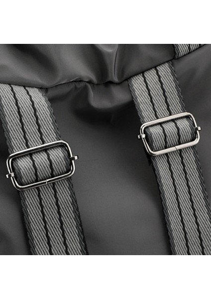 Bayan Naylon Sırt Çantası, Çok Fonksiyonlu Çanta, Moda Omuz Çantası, Kız Ipli Sırt Çantası, Genç Kızlar Için Çoklu Sırt Çantası Siyah (Yurt Dışından) modelleri