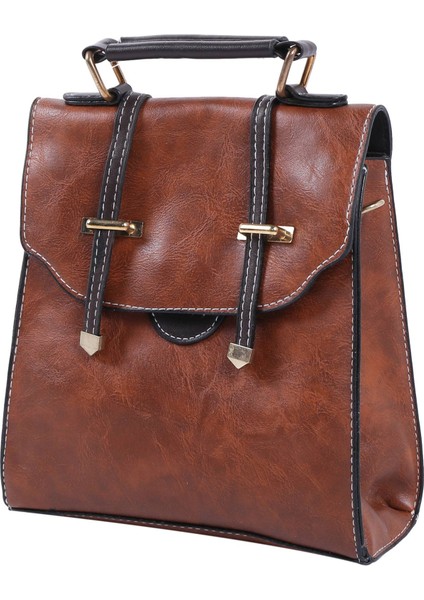 Moda Retro Kadın Çantası Koleji Rüzgar Sırt Çantası Vintage Kalıplaşmış Ingiliz Rüzgar Postacı Küçük Sırt Çantası (Yurt Dışından) fiyatları