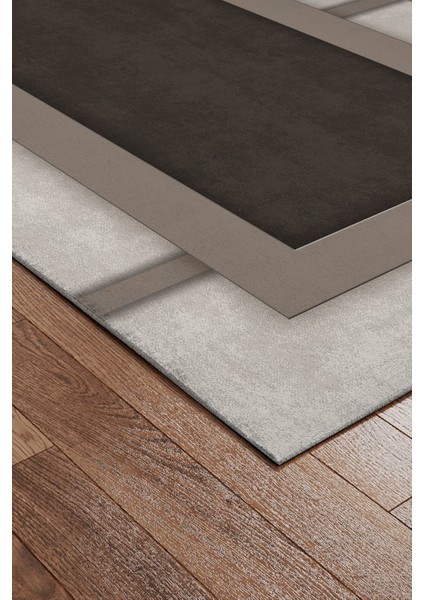 Kaymaz Taban, Makinada Yıkanabilir, Dijital Baskılı, Modern Halı
