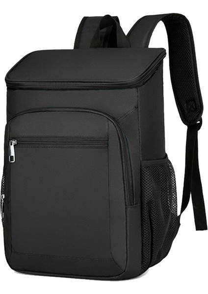 Sırt Çantası Soğutucular Yalıtımlı Sızdırmaz, Soğutucu Sırt Çantası Yalıtımlı Su Geçirmez Termal Çanta, Taşınabilir Hafif Siyah (Yurt Dışından)