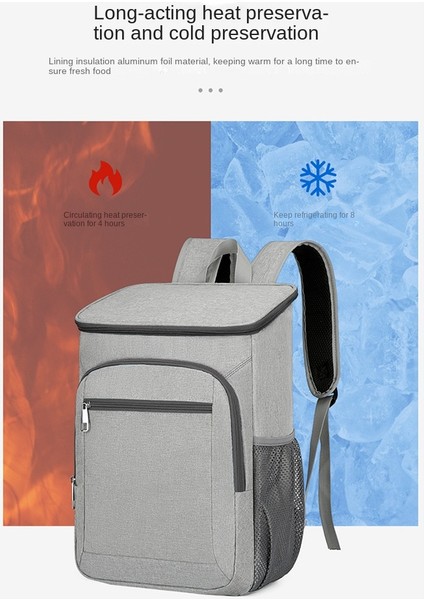 Sırt Çantası Soğutucular Yalıtımlı Sızdırmaz, Soğutucu Sırt Çantası Yalıtımlı Su Geçirmez Termal Çanta, Taşınabilir Hafif Siyah (Yurt Dışından) fırsatları