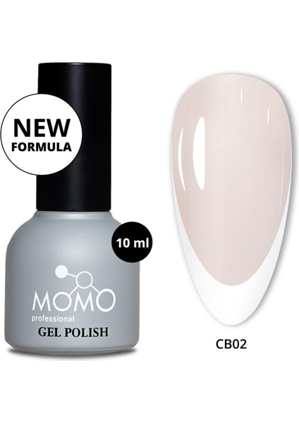 Kalıcı Oje French Color Base Coat CB02, Uçuk Pembe, 10 ml
