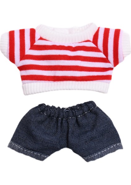 2 Mini 6 Inç Takı Şort Giyim Kız Kırmızı (Yurt Dışından) modelleri