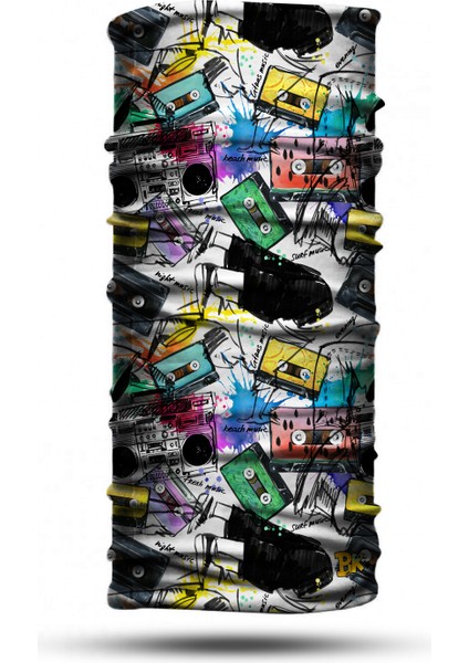 Motorcu Boyunlugu Unisex Bandana Motosiklet Bandana Boyunluk Kadın Erkek Boyunluk Headwear BDK045