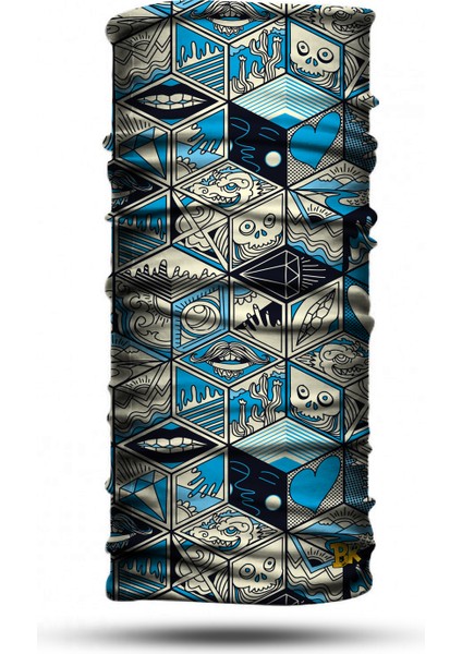 Motorcu Boyunlugu Unisex Bandana Motosiklet Bandana Boyunluk Kadın Erkek Boyunluk Headwear BDK499