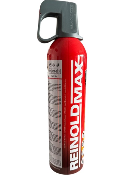 Ayes Yangın Reinold Max 044023 Portatif Yangın Söndürme Tüpü 750ML