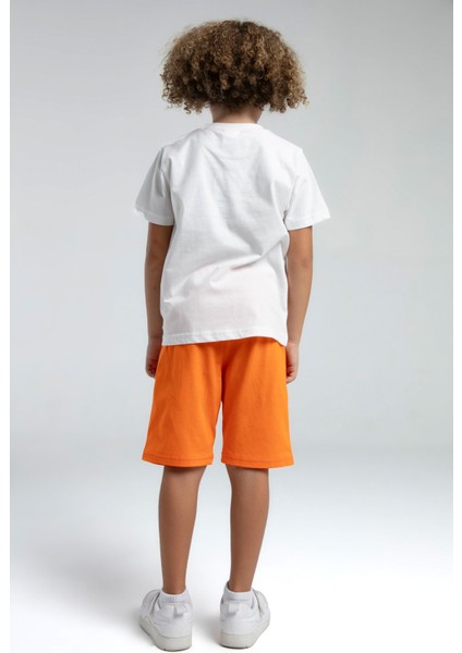 Erkek Çocuk Beyaz Bermuda Takım fırsatları
