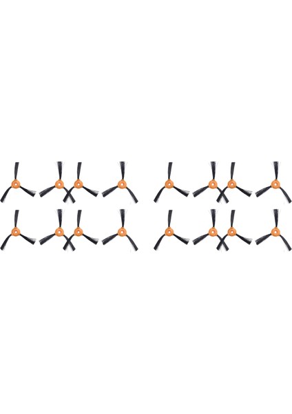 Deebot - N79S N79 Deebot 500 Robot Ektrikli Süpürge Aksesuarları Için Yedek Parçalar Yan Fırçalar - 16 Adet (Yurt Dışından)