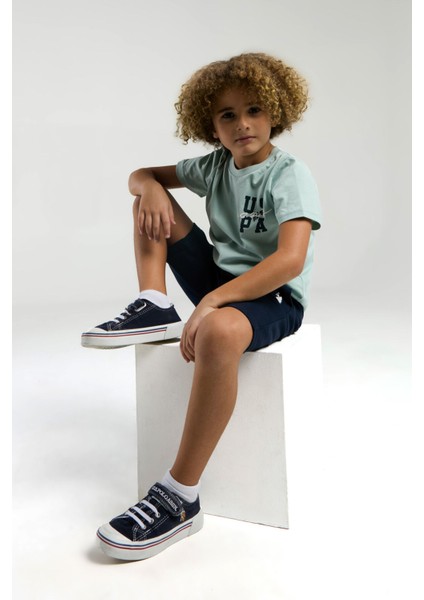 Erkek Çocuk Yeşil Bermuda Takım