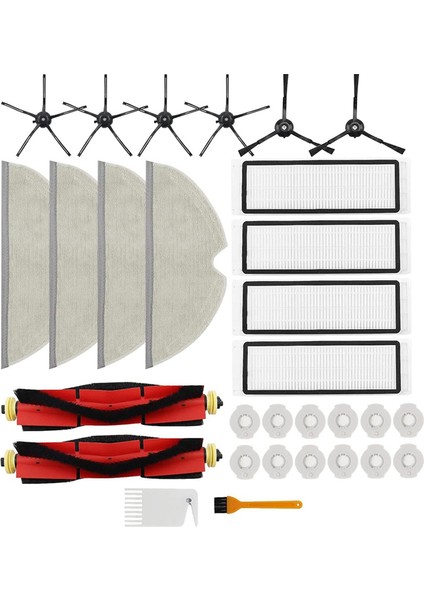 S6 Pure, S6, E4, S4 Max, S6 Maxv, S5, S5 Max, S4, E20 E25 E35 S50 Robot Süpürge Için Yedek Parçalar (Yurt Dışından)