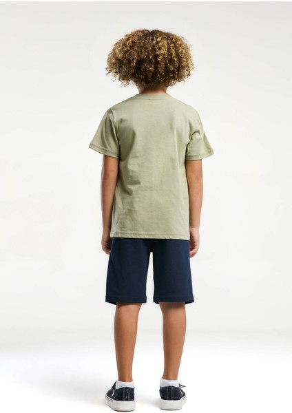 Erkek Çocuk Yeşil Bermuda Takım indirimleri