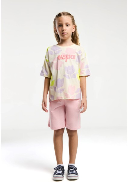 Kız Çocuk Sarı Bermuda Takım fiyatları