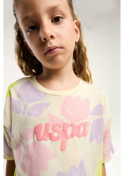 Kız Çocuk Sarı Bermuda Takım modelleri