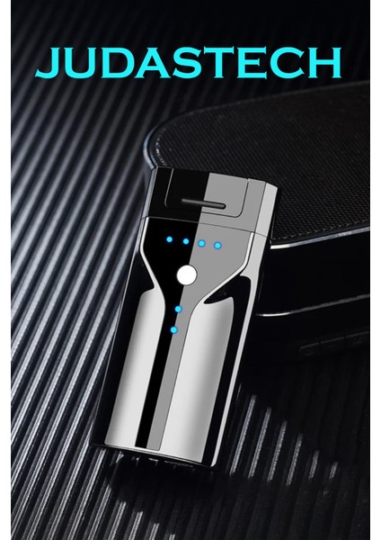 K16 USB Şarjlı 2 Arc Alevsiz Çakmak -New Style