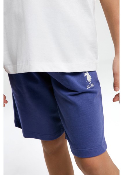 Kız Çocuk Beyaz Bermuda Takım modelleri