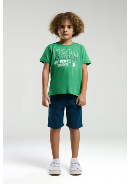 Erkek Çocuk Yeşil Bermuda Takım fırsatları