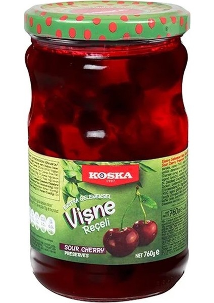 Vişne Reçeli 760 gr Ekstra Geleneksel x 2 Adet