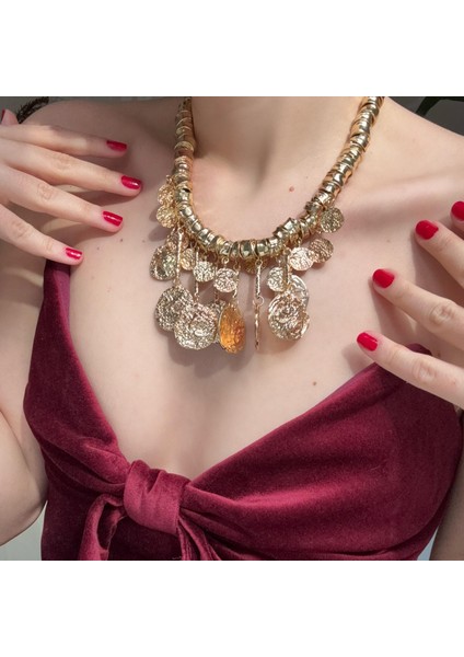 Marka Sallantılı Coin Kolye