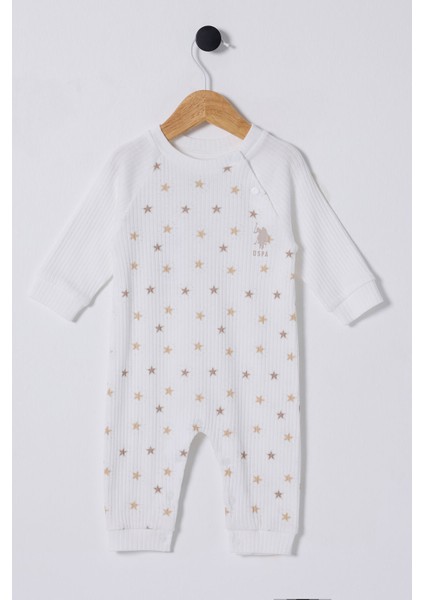 U.S. Polo Assn.. Erkek Çocuk Beyaz Tulum