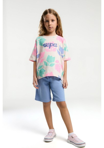 Kız Çocuk Turuncu Bermuda Takım fiyatları